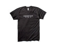 Handsome Cycles Font T-shirt With Sleeve Tag