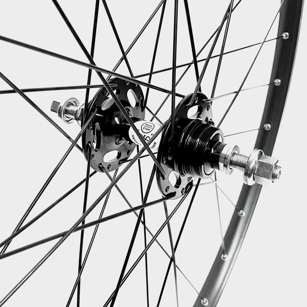 Handbuilt Alex Adventure 2 Tubeless Rear Wheel Single Speed / Fixed Gear 700c Black