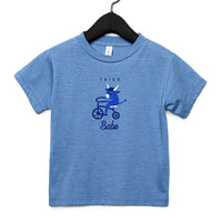Trike Babe Toddler T-Shirt Blue