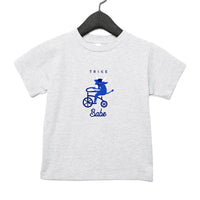 Trike Babe Toddler T-Shirt Grey
