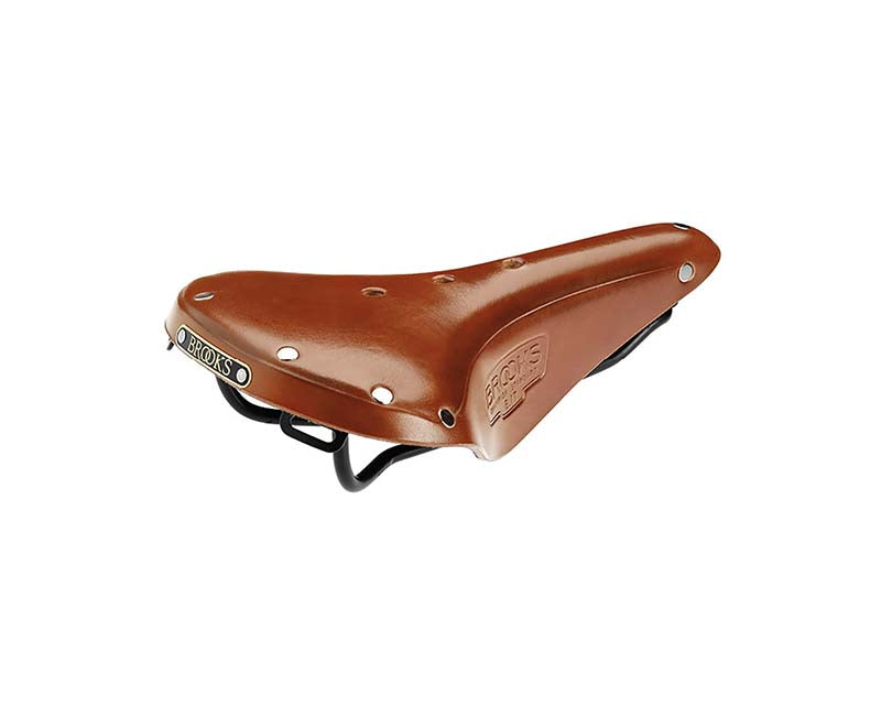 Brooks Classic B17 Leather Saddle Honey – Handsome Cycles