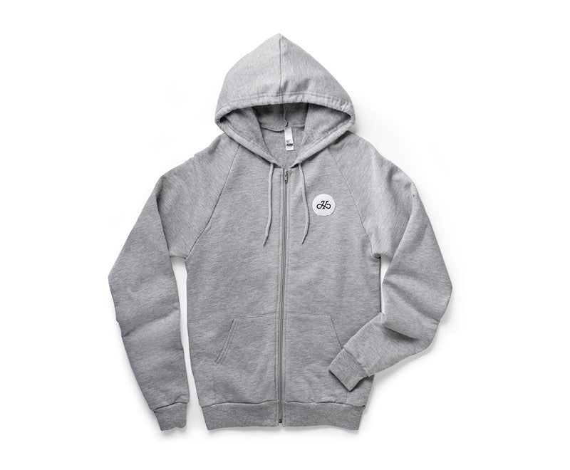Handsome Cycles Circle H Embroidered Patch Hoodie