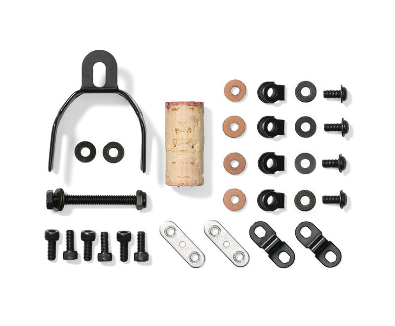 Handsome Cycles Mud Butler Black Fender Replacement Hardware