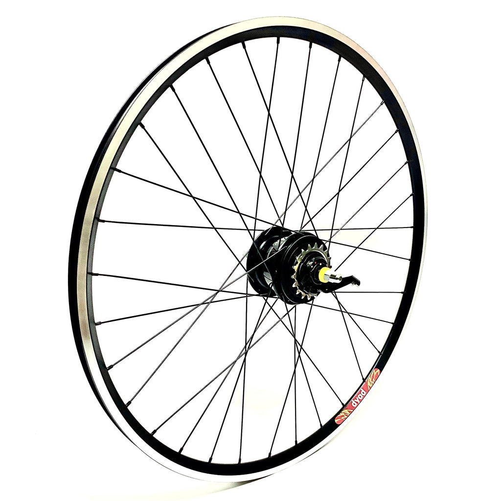 Handsome Wheelset Velocity Dyad 700c Shimano Tiagra / Alfine 8 Internal Black