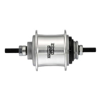 Sturmey Archer S-RF3 3 Speed Hub and Thumb Shifter 32 Hole Silver