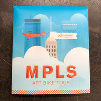 MPLS Art Bike Tour Map
