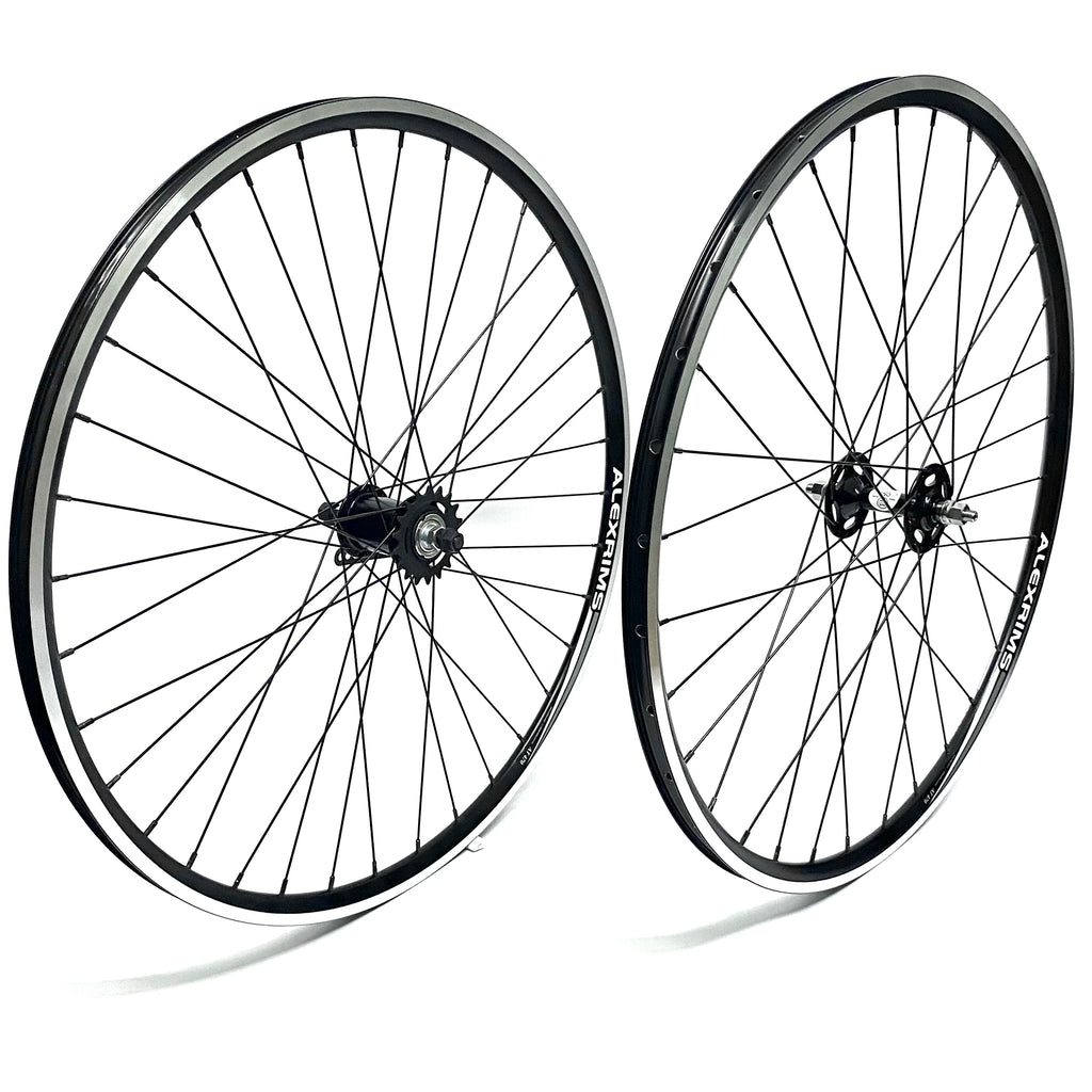 Handsome Handbuilt Wheelset Single Speed Coaster Brake AT470 700c All Black