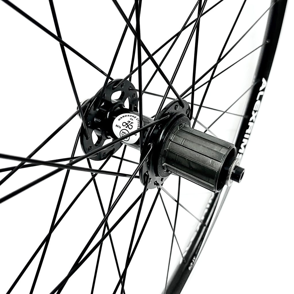 Handsome Wheelset Alex AT470 Tubeless Route32 11 Speed Sealed Bearing Cassette All Black 32h
