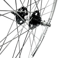 Handbuilt Alex AT470 Tubeless Rear Wheel Single Speed / Fixed Gear 700c Silver
