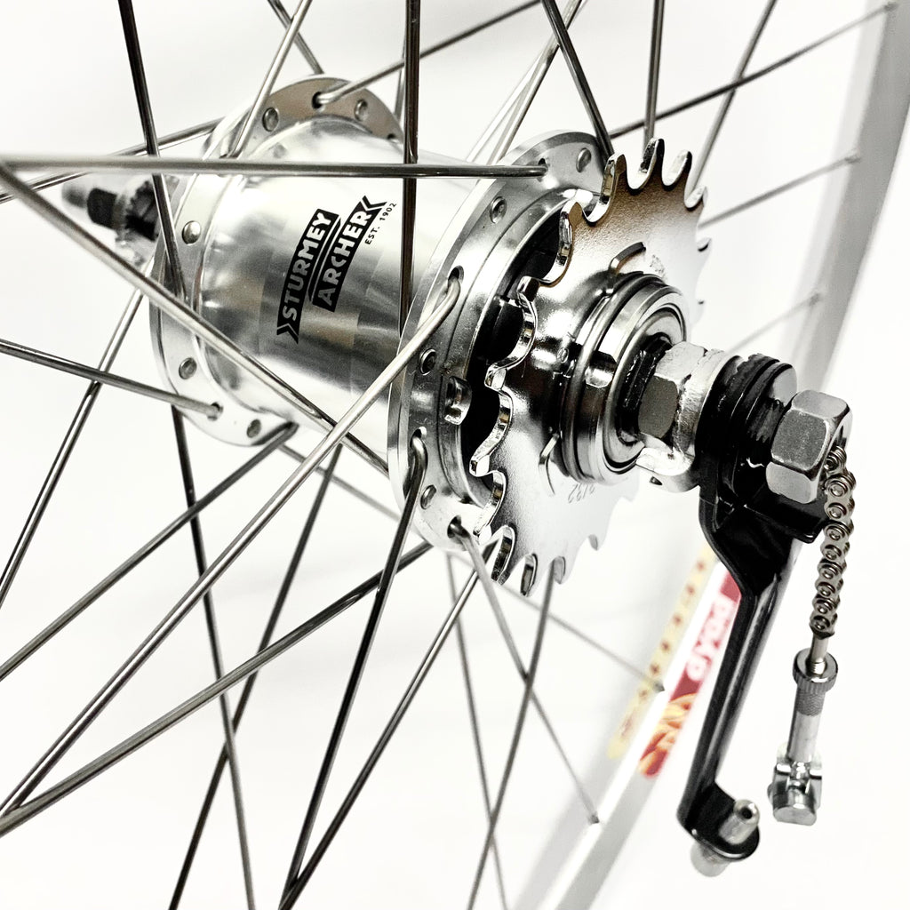 700c Rear Wheel Velocity Dyad S A S RF3 3 Speed Internal Handbuilt