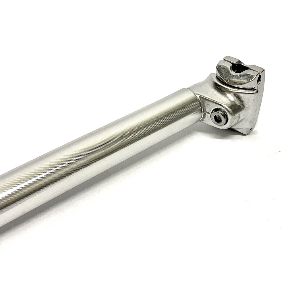Handsome Cycles Seatpost 27.2mm x 350mm Silver